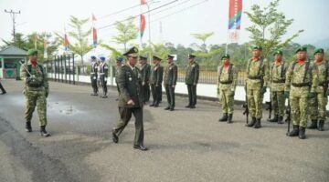 Kodim 1311/Morowali Gelar Upacara HUT ke-81 TNI