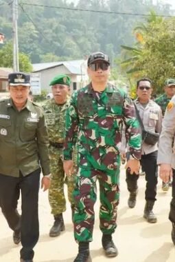 Dandim 1311/Morowali Tegaskan TNI Hadir Jaga Kondusivitas,Forkopimda Tampung Aspirasi Warga Matarape