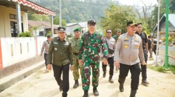 Dandim 1311/Morowali Tegaskan TNI Hadir Jaga Kondusivitas,Forkopimda Tampung Aspirasi Warga Matarape