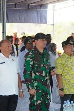 Dandim 1311 Morowali  Hadiri Peresmian PLTD di Menui Kepulauan 