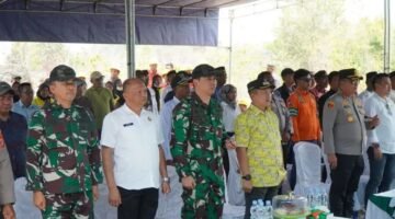 Dandim 1311 Morowali  Hadiri Peresmian PLTD di Menui Kepulauan 