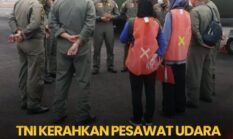 TNI Kerahkan Pesawat Udara, Semai Lebih dari 10 Ton Bahan Untuk OMC Atasi Karhutla di Kalimantan