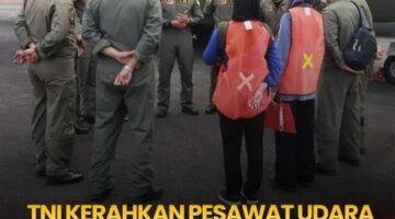 TNI Kerahkan Pesawat Udara, Semai Lebih dari 10 Ton Bahan Untuk OMC Atasi Karhutla di Kalimantan