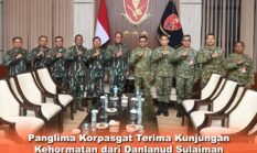 Panglima Korpasgat Terima Kunjungan Kehormatan dari Danlanud Sulaiman, Perkuat Sinergi dan Soliditas TNI AU