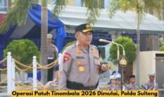 720 Personel Polda Sulteng Dikerahkan Operasi Patuh Tinombala 2026