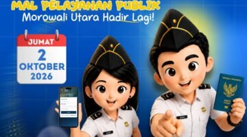 Imigrasi Layani Paspor di MPP Morowali Utara Tanggal 02 Oktober 2026