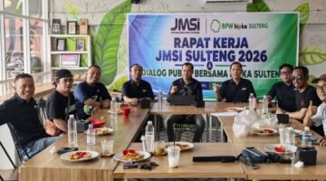 Raker JMSI Sulteng; Pembentukan PC, Sosialisasi Hukum Pers dan Pelatihan Jurnalistik Jadi Prioritas Terdekat