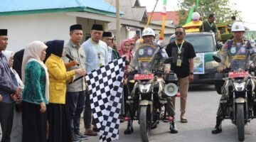 Menui Kepulauan Jadi Tuan Rumah MTQH XVI, Wabup Iriane Lepas Pawai Taaruf