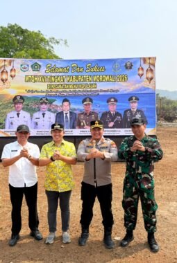 Forkopimda Morowali Perkenalkan “Salam Polisi Bersama Masyarakat” di Menui Kepulauan