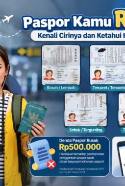 Paspor Kamu Rusak? Kenali Cirinya dan Ketahui Ketentuannya