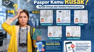Paspor Kamu Rusak? Kenali Cirinya dan Ketahui Ketentuannya