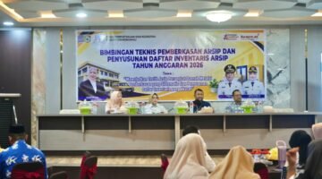 Wabup Iriane Buka Bimtek Pemberkasan dan Penyusunan Daftar Inventaris Arsip Tahun 2026