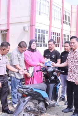 Polres Morowali Amankan 13 Motor Hasil Curanmor, Satu Unit Telah Dikembalikan kepada Pemilik