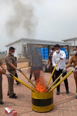 Kejari Morowali, Musnahkan Barang Bukti yang Sudah Inkracht, 