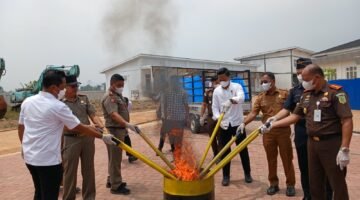 Kejari Morowali, Musnahkan Barang Bukti yang Sudah Inkracht, 