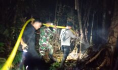 Tak Kenal Lelah, Satgas Gabungan Berjibaku Padamkan Karhutla di TNTP hingga Dini Hari