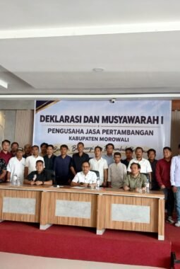 Dilandasi Rasa Kebersamaan, Pengusaha Jasa Pertambangan Morowali Gelar Deklarasi dan Musyawarah 