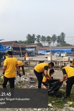 Perduli Lingkungan,Polres Morowali Gelar Green Policing 