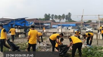 Perduli Lingkungan,Polres Morowali Gelar Green Policing 