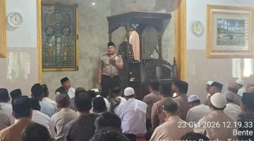 Jumat Keliling, Kapolres  Morowali Ajak Masyarakat Jaga Kamtibmas dan Cegah Karhutla 