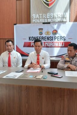 Satreskrim Polres Morowali, Berhasil Amankan Pelaku Pencurian Nasabah Bank BRI 