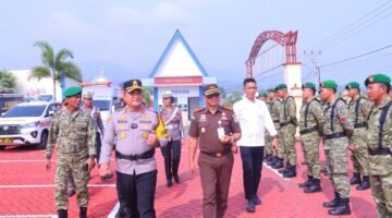Polres Morowali Laksanakan Apel Gelar Pasukan Operasi Patuh Tinombala 2026