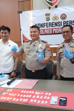 Bandar Sabu Asal Wosu, Diamankan Polres Morowali  