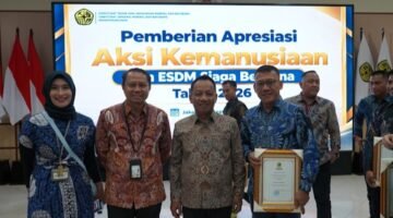 Kontribusi Tanggap Darurat di NTT, Vale Indonesia Terima Penghargaan Kementerian ESDM