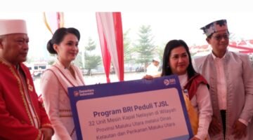 Dukung Ekonomi  Kerakyatan ,Bank BRI Regional Office 16 Manado Serahkan  Bantuan TJSL