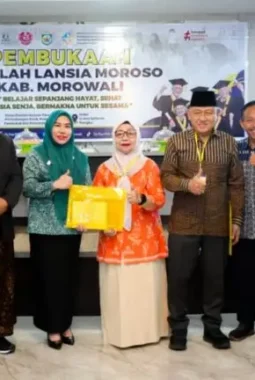 Sekolah Lansia Morowali Resmi Dibuka, Dorong Lansia Tetap Sehat dan Produktif